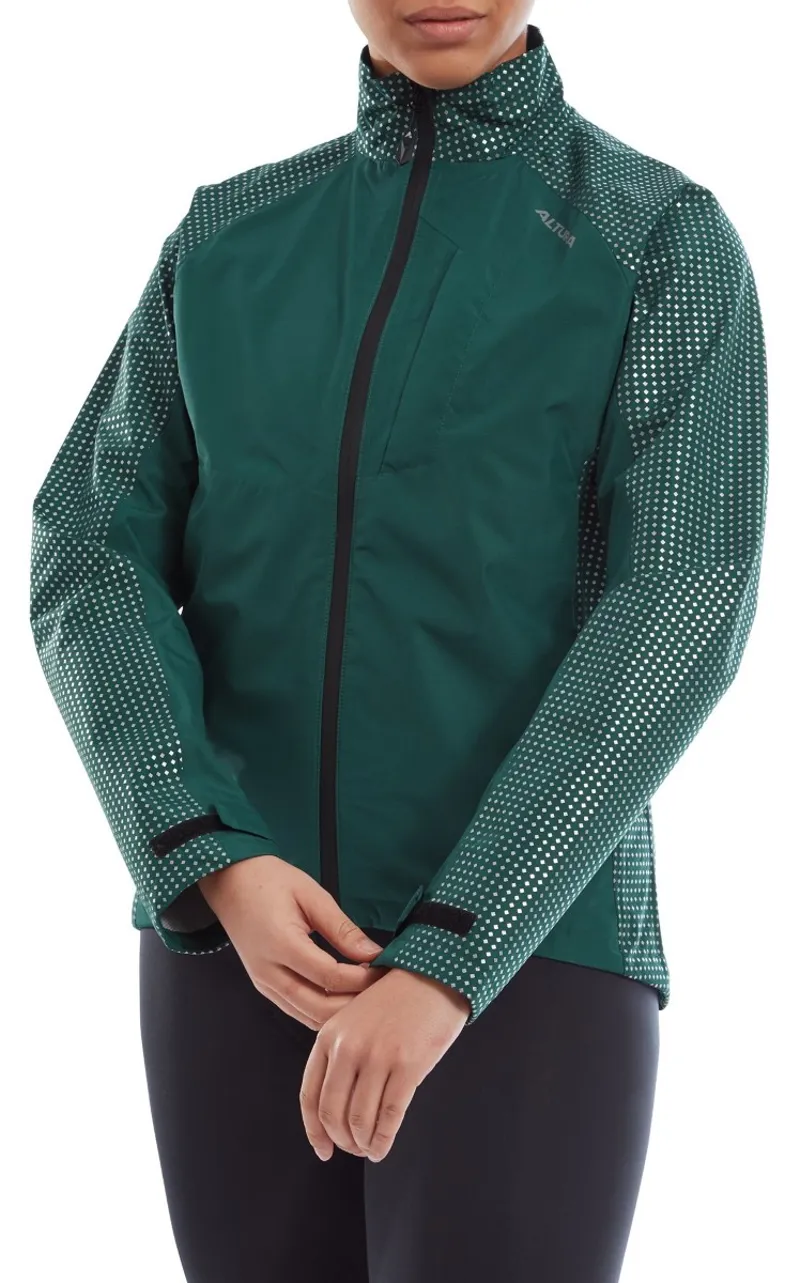 Altura Nightvision Storm Womens Waterproof Jacket Dark Green-2